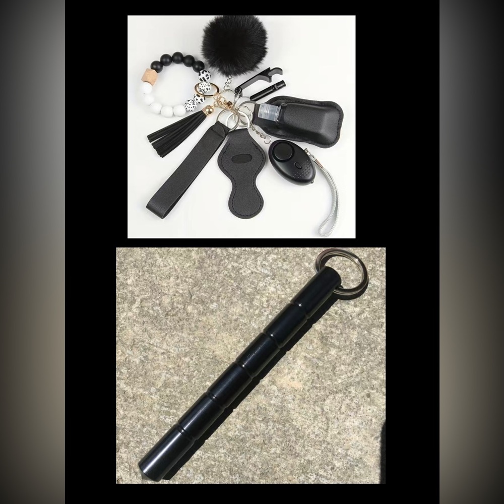 🌺 Self Defense 11 in 1 Security Keychain